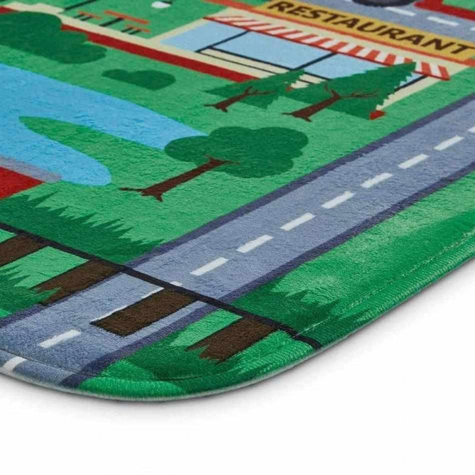 Inspire G4563 Kids Super-Soft Lightweight Play Mat Green Rug-Think Rugs-Rug Love - The Most Loved Rug Store