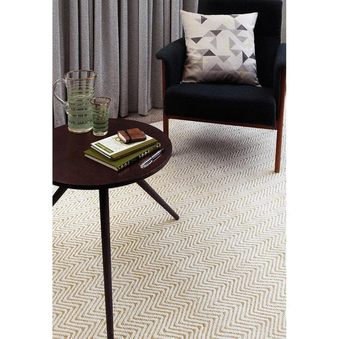 Ives Modern Geometric Chevron Zigzag Hand-Woven Jute&Cotton Durable Textured Soft-Touch Flatweave Natural Rug-Asiatic Carpets-Rug Love - The Most Loved Rug Store