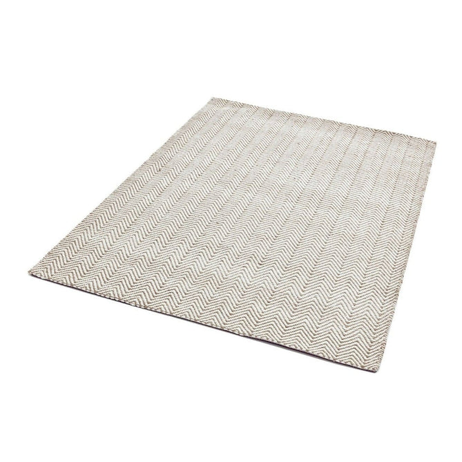 Ives Modern Geometric Chevron Zigzag Hand-Woven Jute&Cotton Durable Textured Soft-Touch Flatweave Natural Rug-Asiatic Carpets-Rug Love - The Most Loved Rug Store