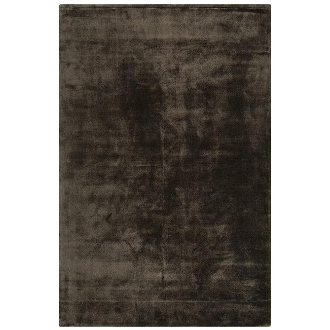 Katherine Carnaby Chrome Modern Designer Plain High-Density Heavyweight Hand-Woven Silky Smooth Shimmer Viscose Charcoal Grey Rug-Asiatic Carpets-Rug Love - The Most Loved Rug Store