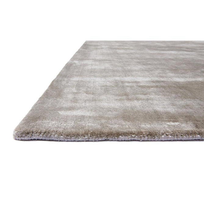 Katherine Carnaby Chrome Modern Designer Plain High-Density Heavyweight Hand-Woven Silky Smooth Shimmer Viscose Latte Brown Rug-Asiatic Carpets-Rug Love - The Most Loved Rug Store