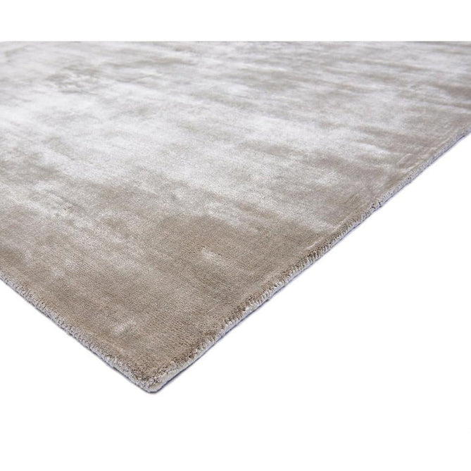 Katherine Carnaby Chrome Modern Designer Plain High-Density Heavyweight Hand-Woven Silky Smooth Shimmer Viscose Latte Brown Rug-Asiatic Carpets-Rug Love - The Most Loved Rug Store