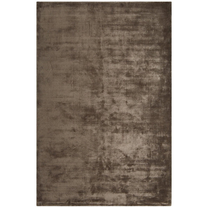 Katherine Carnaby Chrome Modern Designer Plain High-Density Heavyweight Hand-Woven Silky Smooth Shimmer Viscose Mushroom Brown Rug-Asiatic Carpets-Rug Love - The Most Loved Rug Store