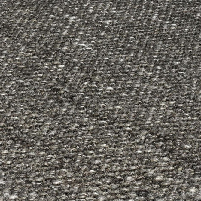 Katherine Carnaby Coast CS01 Modern Designer Plain Hand-Woven Textured Wool&Viscose Flatweave Charcoal Grey Rug-Asiatic Carpets-Rug Love - The Most Loved Rug Store