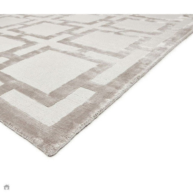 Buy Asiatic Carpets Katherine Carnaby Eaton Modern Designer Geometric Super-Soft Hand-Woven High-Density Textured Silky Metallic Shimmer Viscose Flatweave Sand Rug Lowest Price | Rug Love