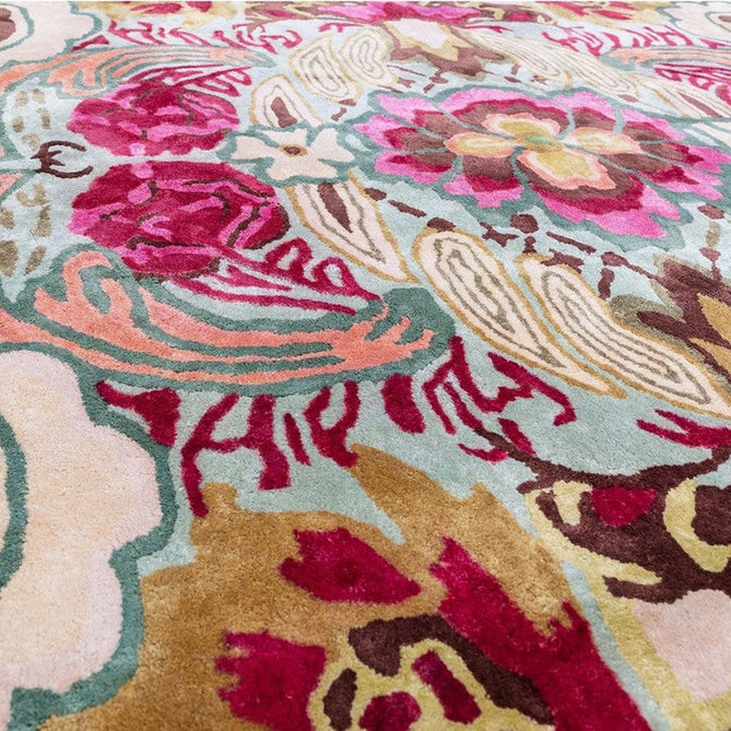 Katherine Carnaby Historia Multicolour/Green/Pink/Yellow/Cream Rug-Asiatic Carpets-Rug Love - The Most Loved Rug Store