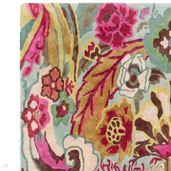 Katherine Carnaby Historia Multicolour/Green/Pink/Yellow/Cream Rug-Asiatic Carpets-Rug Love - The Most Loved Rug Store