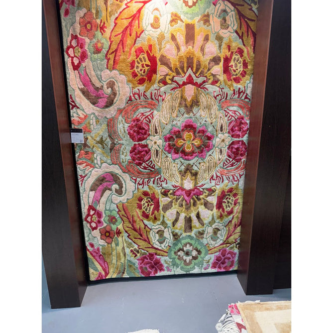 Katherine Carnaby Historia Multicolour/Green/Pink/Yellow/Cream Rug-Asiatic Carpets-Rug Love - The Most Loved Rug Store