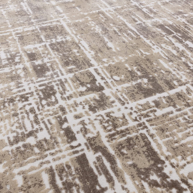 Kuza Abstract Modern Distressed Textured Soft-Touch Beige/Light Grey Rug-Asiatic Carpets-Rug Love - The Most Loved Rug Store