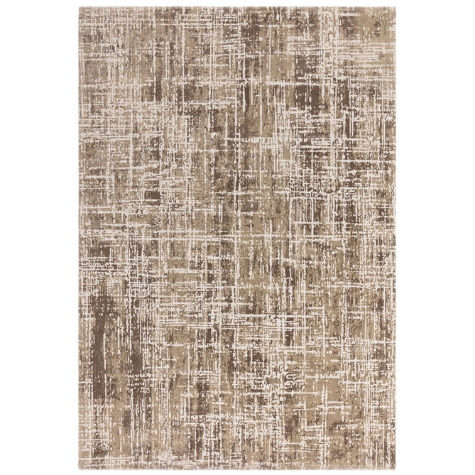 Kuza Abstract Modern Distressed Textured Soft-Touch Beige/Light Grey Rug-Asiatic Carpets-Rug Love - The Most Loved Rug Store