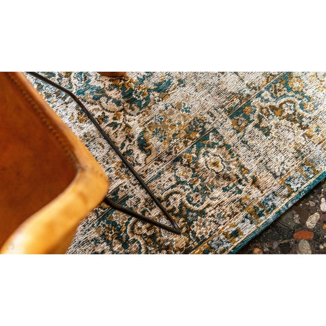 Louis De Poortere Antiquarian Bakhtiari 9127 Fener Washable Polyester Flatweave Eco-Rug-Louis De Poortere-Rug Love - The Most Loved Rug Store