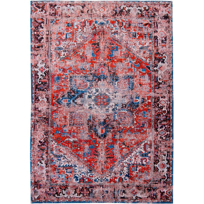 Louis De Poortere Antiquarian Heriz 8703 Classic Brick Washable Polyester Flatweave Eco-Rug-Louis De Poortere-Rug Love - The Most Loved Rug Store