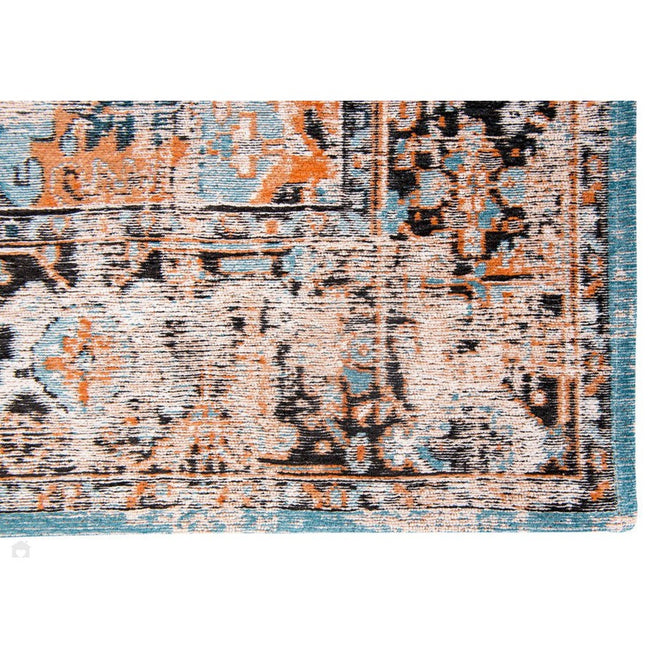 Louis De Poortere Antiquarian Heriz 8705 Seray Orange Washable Polyester Flatweave Eco-Rug-Louis De Poortere-Rug Love - The Most Loved Rug Store