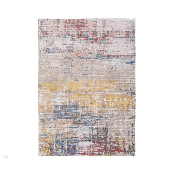 Louis De Poortere Atlantic Streaks 8714 Montauk Multi Washable Polyester Flatweave Eco-Runner-Louis De Poortere-Rug Love - The Most Loved Rug Store