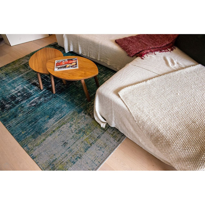 Louis De Poortere Atlantic Streaks 9126 Glen Cove Washable Polyester Flatweave Eco-Rug-Louis De Poortere-Rug Love - The Most Loved Rug Store