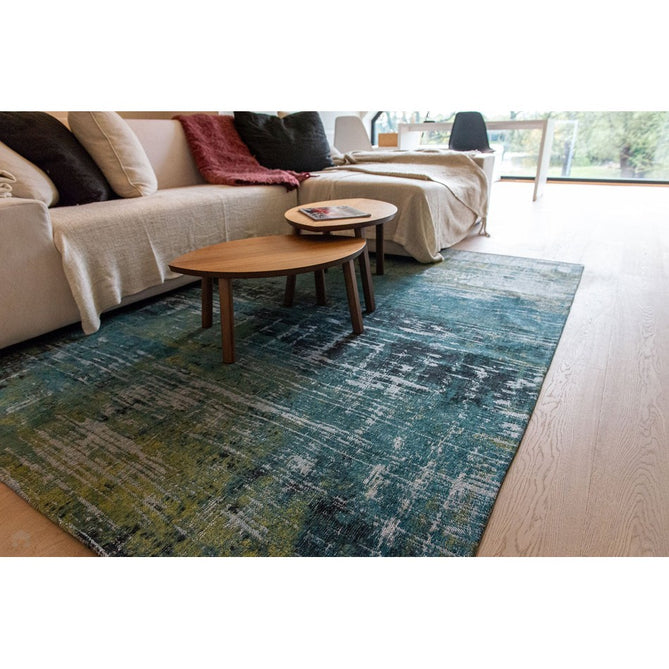 Louis De Poortere Atlantic Streaks 9126 Glen Cove Washable Polyester Flatweave Eco-Rug-Louis De Poortere-Rug Love - The Most Loved Rug Store