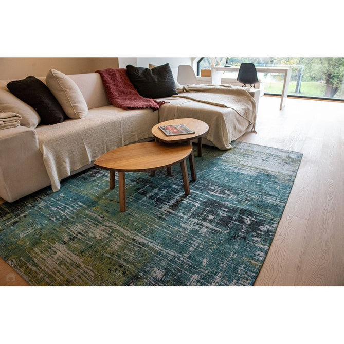 Louis De Poortere Atlantic Streaks 9126 Glen Cove Washable Polyester Flatweave Eco-Rug-Louis De Poortere-Rug Love - The Most Loved Rug Store