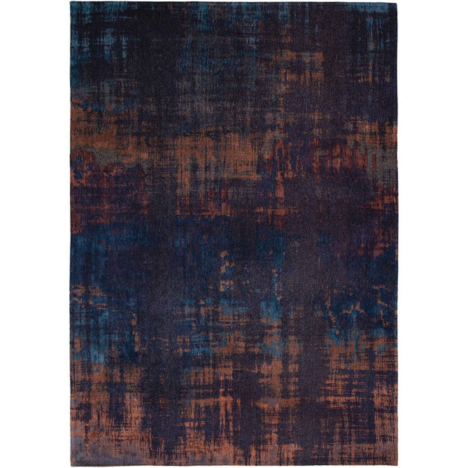 Louis De Poortere Atlantic Venetian Dust 9211 Sunset Blue Washable Polyester Flatweave Eco-Rug-Louis De Poortere-Rug Love - The Most Loved Rug Store