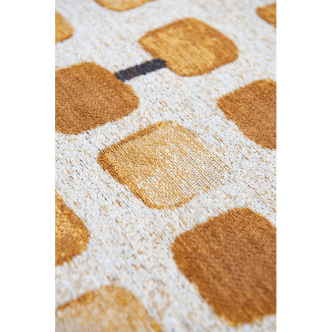 Louis De Poortere Craft Cobblestone 9346 Peach Party Washable Polyester Flatweave Eco-Runner-Louis De Poortere-Rug Love - The Most Loved Rug Store