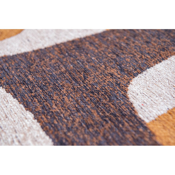 Louis De Poortere Craft Kuba 9335 Bison Washable Polyester Flatweave Eco-Runner-Louis De Poortere-Rug Love - The Most Loved Rug Store