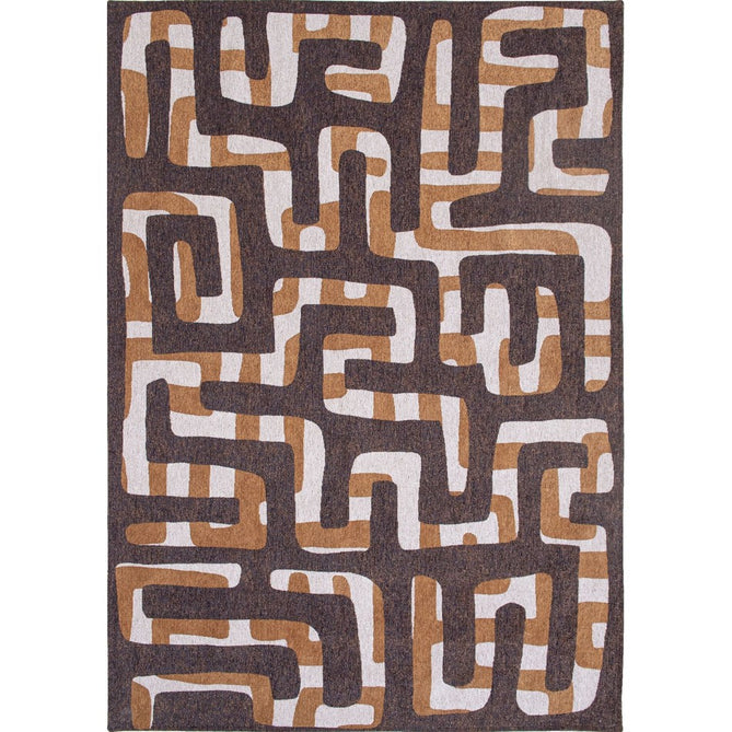 Louis De Poortere Craft Kuba 9335 Bison Washable Polyester Flatweave Eco-Runner-Louis De Poortere-Rug Love - The Most Loved Rug Store