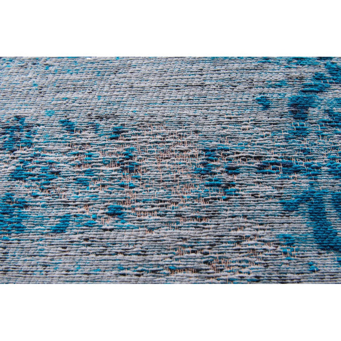 Louis De Poortere Fading World Medallion 8255 Grey Turquoise Washable Polyester Flatweave Eco-Rug-Louis De Poortere-Rug Love - The Most Loved Rug Store