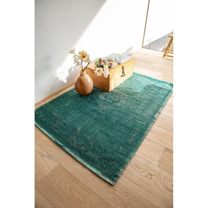 Louis De Poortere Fading World Medallion 8258 Jade Washable Polyester Flatweave Eco-Rug-Louis De Poortere-Rug Love - The Most Loved Rug Store