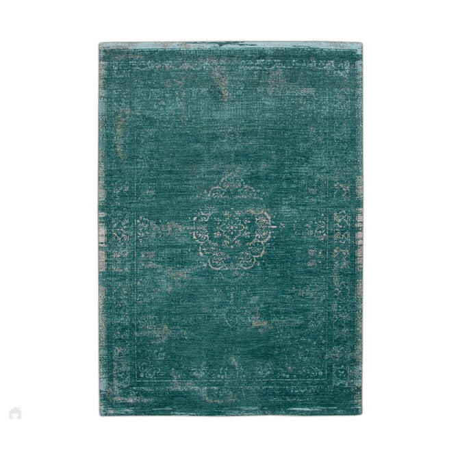 Louis De Poortere Fading World Medallion 8258 Jade Washable Polyester Flatweave Eco-Rug-Louis De Poortere-Rug Love - The Most Loved Rug Store