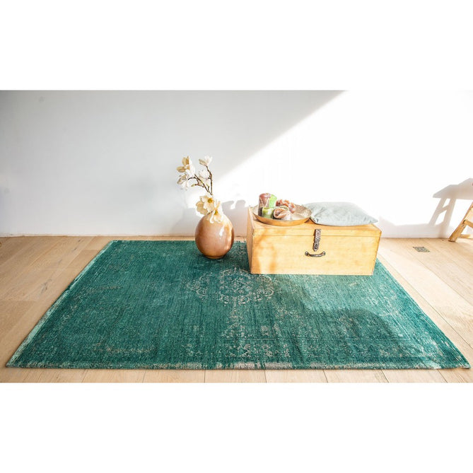 Louis De Poortere Fading World Medallion 8258 Jade Washable Polyester Flatweave Eco-Rug-Louis De Poortere-Rug Love - The Most Loved Rug Store