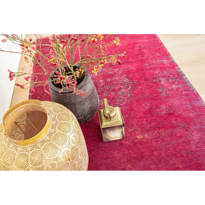 Louis De Poortere Fading World Medallion 8260 Scarlet Washable Polyester Flatweave Eco-Rug-Louis De Poortere-Rug Love - The Most Loved Rug Store