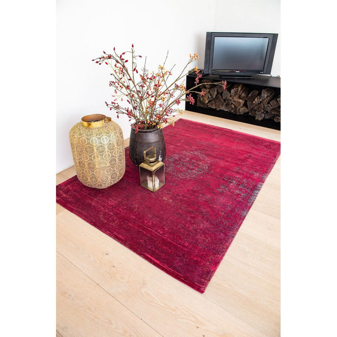 Louis De Poortere Fading World Medallion 8260 Scarlet Washable Polyester Flatweave Eco-Rug-Louis De Poortere-Rug Love - The Most Loved Rug Store