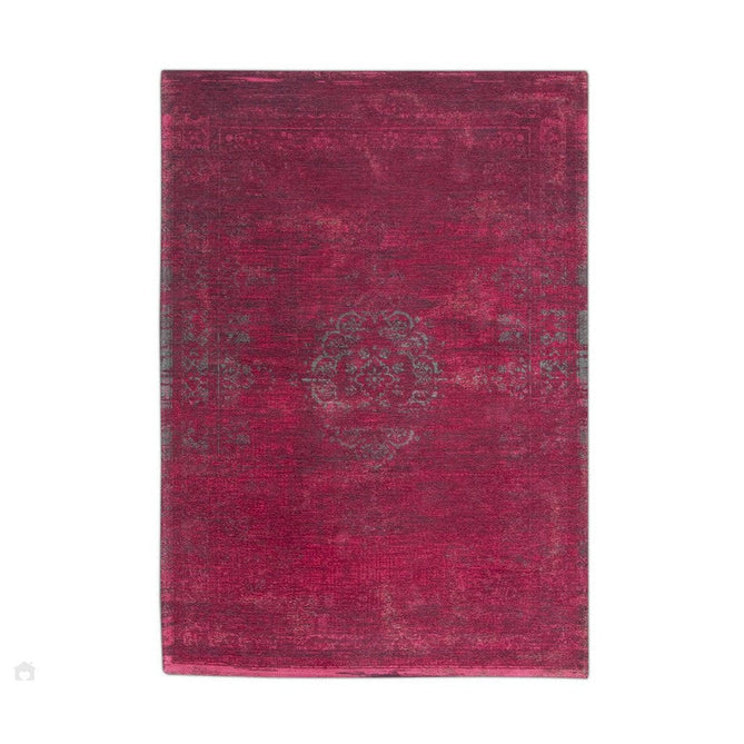 Louis De Poortere Fading World Medallion 8260 Scarlet Washable Polyester Flatweave Eco-Rug-Louis De Poortere-Rug Love - The Most Loved Rug Store