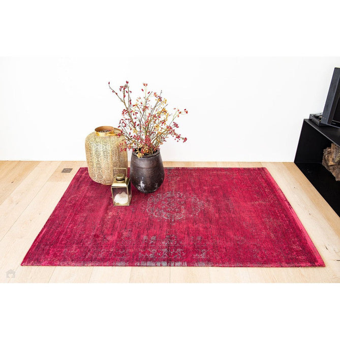 Louis De Poortere Fading World Medallion 8260 Scarlet Washable Polyester Flatweave Eco-Rug-Louis De Poortere-Rug Love - The Most Loved Rug Store