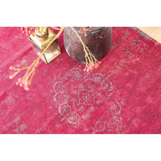 Louis De Poortere Fading World Medallion 8260 Scarlet Washable Polyester Flatweave Eco-Rug-Louis De Poortere-Rug Love - The Most Loved Rug Store