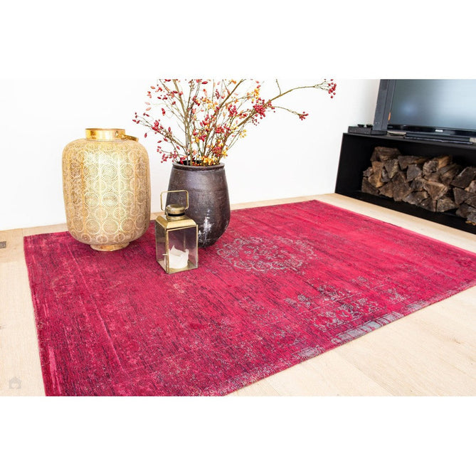 Louis De Poortere Fading World Medallion 8260 Scarlet Washable Polyester Flatweave Eco-Rug-Louis De Poortere-Rug Love - The Most Loved Rug Store