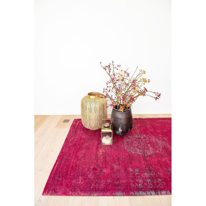 Louis De Poortere Fading World Medallion 8260 Scarlet Washable Polyester Flatweave Eco-Rug-Louis De Poortere-Rug Love - The Most Loved Rug Store