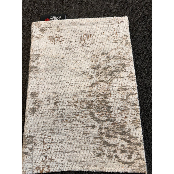 Louis De Poortere Fading World Medallion 8383 Salt & Pepper Washable Polyester Flatweave Eco-Rug-Louis De Poortere-Rug Love - The Most Loved Rug Store