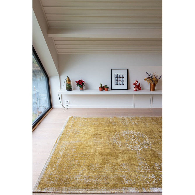 Louis De Poortere Fading World Medallion 9145 Spring Moss Washable Polyester Flatweave Eco-Rug-Louis De Poortere-Rug Love - The Most Loved Rug Store