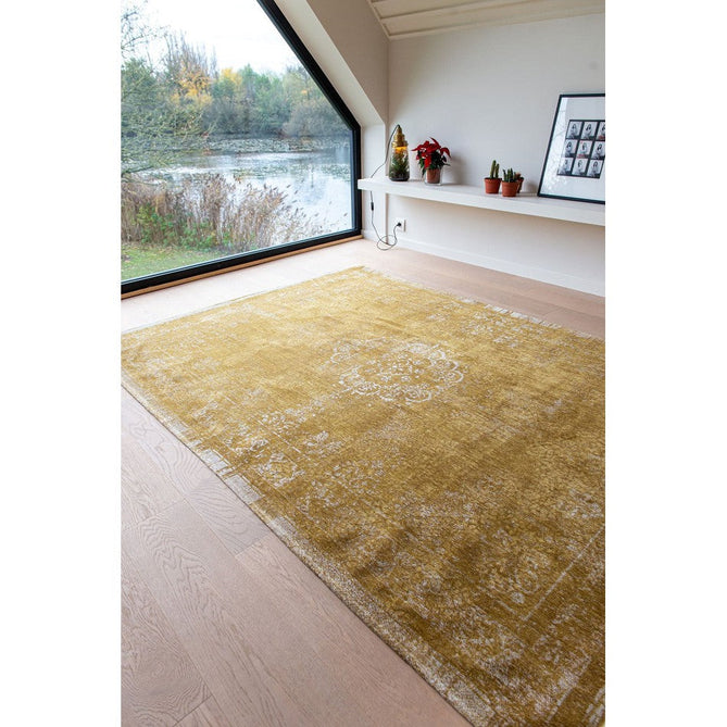 Louis De Poortere Fading World Medallion 9145 Spring Moss Washable Polyester Flatweave Eco-Rug-Louis De Poortere-Rug Love - The Most Loved Rug Store