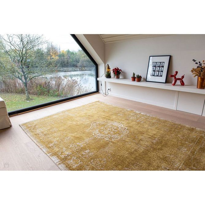 Louis De Poortere Fading World Medallion 9145 Spring Moss Washable Polyester Flatweave Eco-Rug-Louis De Poortere-Rug Love - The Most Loved Rug Store