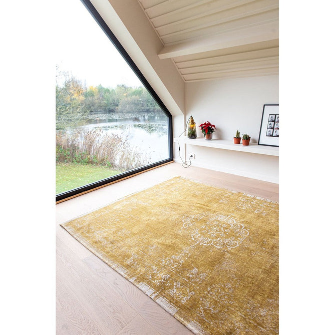 Louis De Poortere Fading World Medallion 9145 Spring Moss Washable Polyester Flatweave Eco-Rug-Louis De Poortere-Rug Love - The Most Loved Rug Store