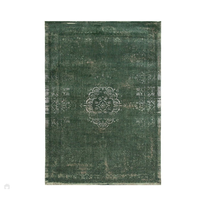 Louis De Poortere Fading World Medallion 9146 Majestic Forest Washable Polyester Flatweave Eco-Rug-Louis De Poortere-Rug Love - The Most Loved Rug Store