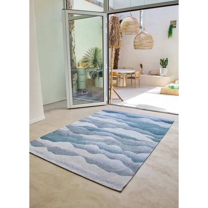 Louis De Poortere Gallery Himalaya 9382 Winter Washable Polyester Flatweave Eco-Rug-Louis De Poortere-Rug Love - The Most Loved Rug Store