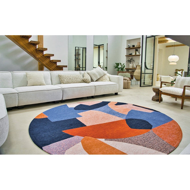 Louis De Poortere Gallery Shapes 9368 Carpe Diem Washable Polyester Flatweave Eco-Rug-Louis De Poortere-Rug Love - The Most Loved Rug Store