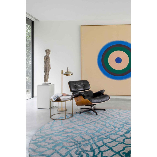 Louis De Poortere Mad Men Dedalo 9203 Blue Marine Washable Polyester Flatweave Eco-Rug-Louis De Poortere-Rug Love - The Most Loved Rug Store