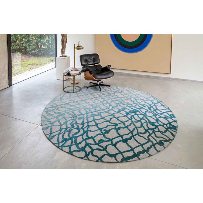 Louis De Poortere Mad Men Dedalo 9203 Blue Marine Washable Polyester Flatweave Eco-Rug-Louis De Poortere-Rug Love - The Most Loved Rug Store