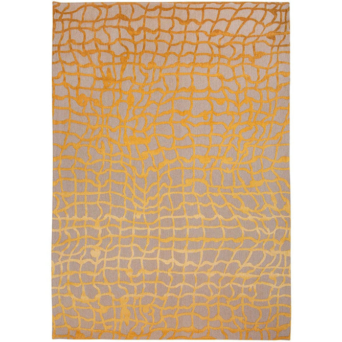 Louis De Poortere Mad Men Dedalo 9205 Yellow Scarab Washable Polyester Flatweave Eco-Rug-Louis De Poortere-Rug Love - The Most Loved Rug Store