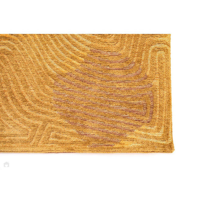 Louis De Poortere Meditation Coral 9226 Jelly Gold Washable Polyester Flatweave Eco-Rug-Louis De Poortere-Rug Love - The Most Loved Rug Store