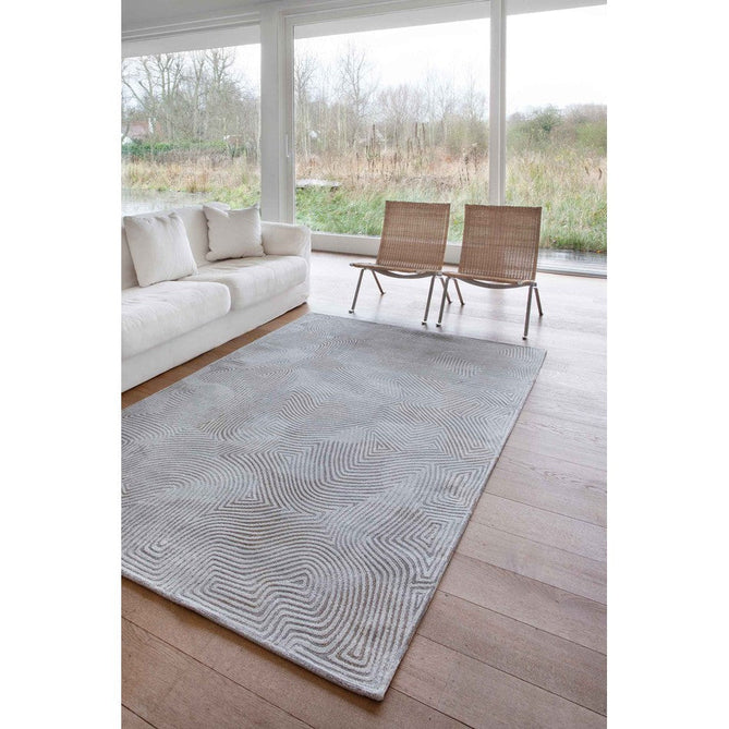 Louis De Poortere Meditation Coral 9228 Oyster White Washable Polyester Flatweave Eco-Rug-Louis De Poortere-Rug Love - The Most Loved Rug Store