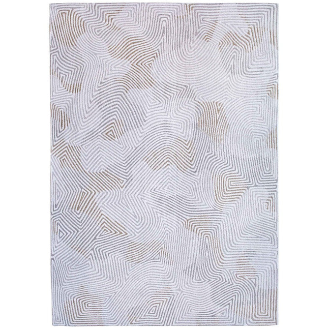 Louis De Poortere Meditation Coral 9228 Oyster White Washable Polyester Flatweave Eco-Rug-Louis De Poortere-Rug Love - The Most Loved Rug Store